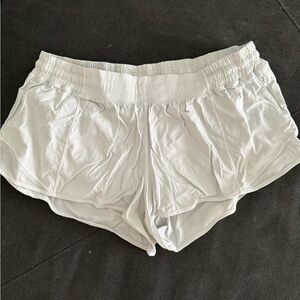lululemon athletica White Athletic Shorts